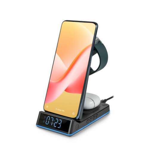 Bezprzewodowe centrum ładowania Thomson Mobility CL750IS Desktop Android, czarne