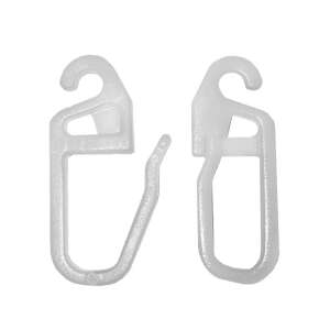 Függönytartó horog műanyag kis kampós (20 db) 3973211 102861805 - Függönykarika