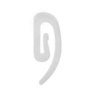 Függönytartó horog műanyag (20 db) 3973216 102861797 - Függönykarika