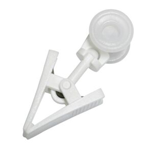 Függönycsipesz műanyag nagy görgővel (20 db) 3973219 131713530 - Függönykarika