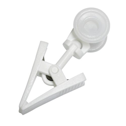 Függönycsipesz műanyag nagy görgővel (20 db) 3973219