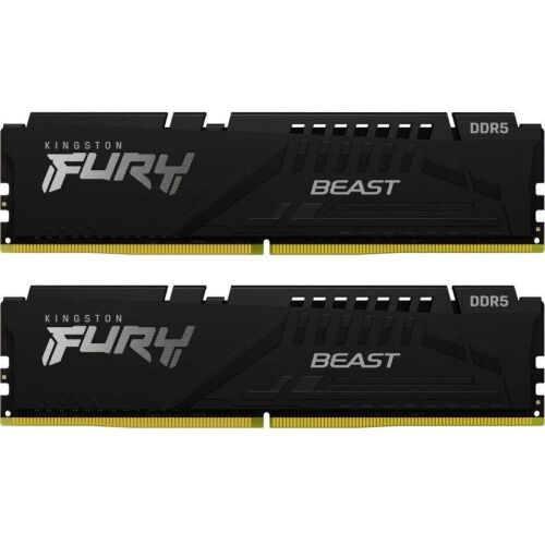 Kingston Fury Beast DDR5 32GB (2x16GB) 6000MHz CL30 Memória Kit