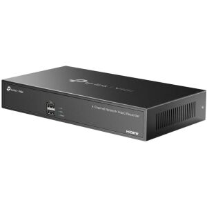 Tp-link VIGI NVR1004H 4-csatornás hálózati videó rögzítő elölnézet - TP-Link