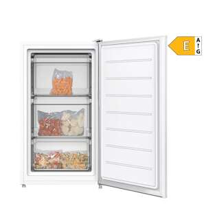 Vivax TTF-60E asztali fagyasztószekrény nyitott ajtóval és élelmiszerrel - Fagyasztóláda és Fagyasztószekrény