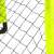Soccer goal net, black