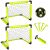Soccer goals small set with pump ball 102900524