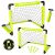 Soccer goals small set with pump ball 102900524