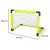 Soccer goals small set with pump ball 102900524