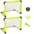 Soccer goals small set with pump ball 102900524