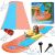 BESTWAY H2OGO! Double Water Slide in use with child and packaging