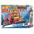 Set de joacă Hot Wheels Super Loop Fire Station, cutie, cu o stație de pompieri pe mai multe niveluri, cu o buclă și un sistem de lansare, care se conectează la alte seturi Hot Wheels City