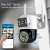 Wasserdichte Überwachungskamera mit Doppelobjektiv WiFi CCTV IP A2516A-8MP 102902010