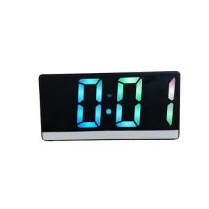 Cyfrowy zegar budzik LED z wyświetlaczem daty i temperatury, model SR2205 - Projektowanie wnętrz