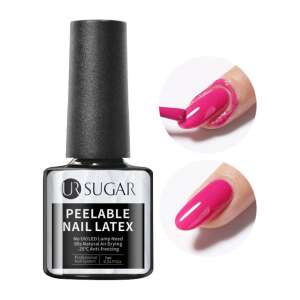 Ur Sugar Peelable Nail Latex a tiszta körömdíszítéshez, rózsaszín folyékony latex körömvédő - Műköröm előkészítő & segéd folyadék