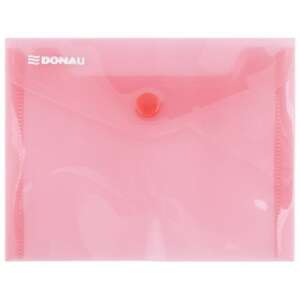 DONAU A6 папка за документи в розово с копче - Опаковъчен материал