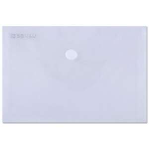 DONAU A6 прозрачна папка за документи с копче - Опаковъчен материал