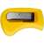 Stabilo Easy Colors single hole left-handed pencil sharpener, yellow