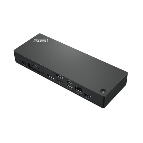Lenovo ThinkPad Thunderbolt 4 Dockingstation - Abgewinkelte Ansicht