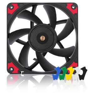 Ventilator PC Noctua NF-A12x15 PWM chromax.black.swap 12cm cu tampoane anti-vibrații - Noctua Ventilator de PC