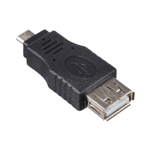 Adaptor Akyga AK-AD-08 USB la Micro-B - Negru