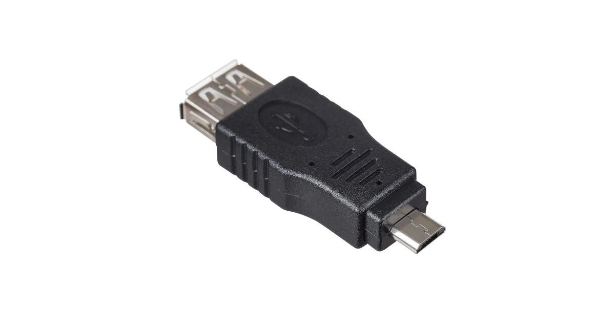 Akyga AK-AD-08 USB connector USB type micro-B Black (AK-AD-08) 133870950