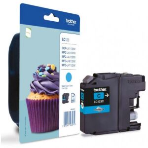 Brother LC123C Ciánkék Tintapatron 123924798 - Nyomtató kellék