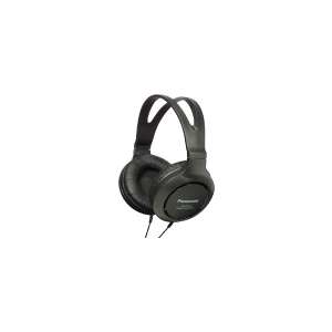 Panasonic RP-HT161E-K black headphones, over-ear, stereo, wired - Peripheral