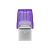 DataTraveler microDuo 3C 256 GB (violett/transparent, USB-A 3.2 Gen 1, USB-C 3.2 Gen 1) 126137471