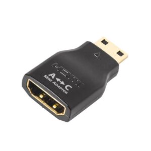 AudioQuest HDMI Mini C - HDMI A Adapter - Mini HDMI eszközök csatlakoztatásához - Audioquest