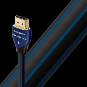 AudioQuest Blueberry HDMI kábel csatlakozó közelről - Audioquest