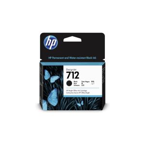 HP DesignJet 712 black ink cartridge - Printer supply
