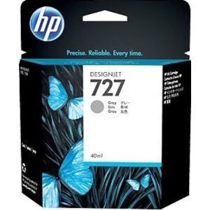 HP 727 Grey DesignJet Ink Cartridge - B3P06A - Original Packaging - Computers and Accessory