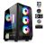 Spirit of Gamer Rogue VI RGB ATX, 1 x USB 3.0, 2 x USB 2.0 black computer case with window 58255286