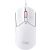 Vedere de sus a mouse-ului de gaming alb HyperX Pulsefire Haste 2