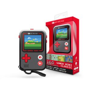 My Arcade Gamer Mini Classic kézi konzol 160 beépített játékkal és termék csomagolással - My Arcade