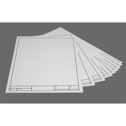 A4-es Rajzlap - 10 db Keretezett 125754665