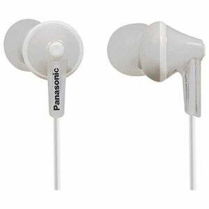 Panasonic RP-HJE125E-W white in-ear headphones - Panasonic