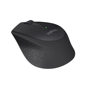 Logitech M280 vezeték nélküli egér ferde nézetből - Ergonomikus kialakítás - Logitech Egér