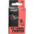 Casio XR-9RD1 9mm Red on Black Label Tape Cartridge Packaging