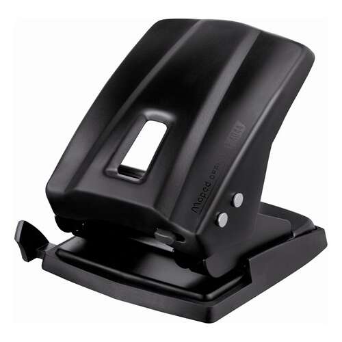 Maped fekete kétlyukú lyukasztó, nagy teherbírású papírlyukasztó