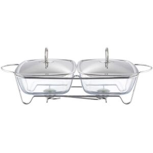 Ambition Helios hőálló sütőedény melegentartóval 2x2.5 l 145517381 - Sütőedény