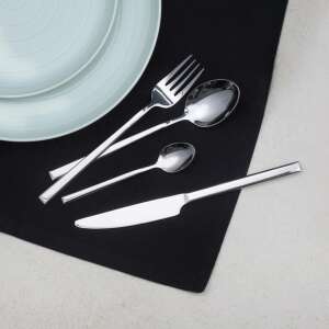 Ambition Como 24 részes evőeszközkészlet, rozsdamentes acél, tükörfényezett, ajándékdobozban - Evőeszköz