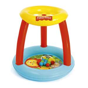 Gyerek felfújható játszóközpont Fisher-Price interaktív lyukakkal a labdáknak 102920999 - Fisher Price