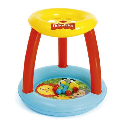 Kids Inflatable Play Centre Fisher-Price with interactive holes for balls