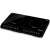 Oakyta 2-burner induction cooktop, black