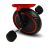 Toyz Loco Red Tricycle Front Wheel and Pedal Close-up
