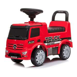 Red Mercedes Benz Milly Mally Antos ride-on toy truck for kids with sound and lights - Baby Walker