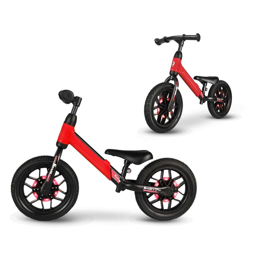 E-shop Detský balančný bicykel Qplay Spark červený