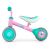 Milly Mally Micro Plus Cat balance bike, pink frame and turquoise accents