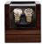 iUni Watch Winder 2, Watch Winder Box, Mahogany-Black 141472596